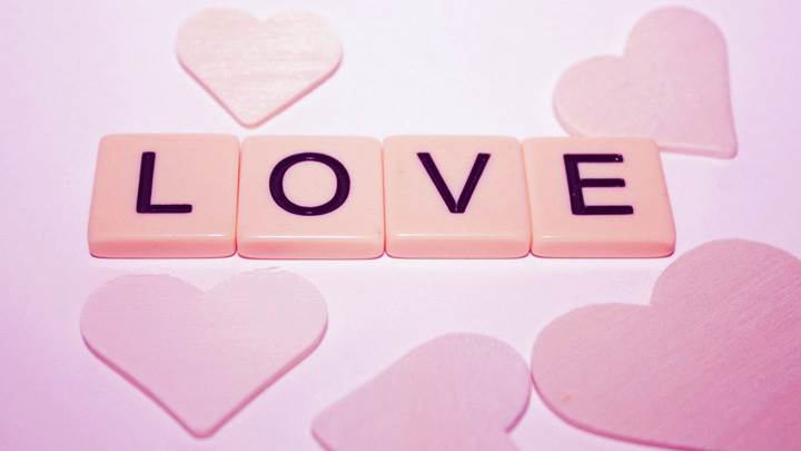Love With Pink Hearts